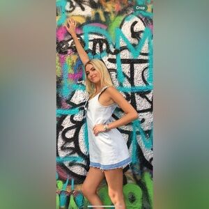 Light Wash Jean Dress Size S